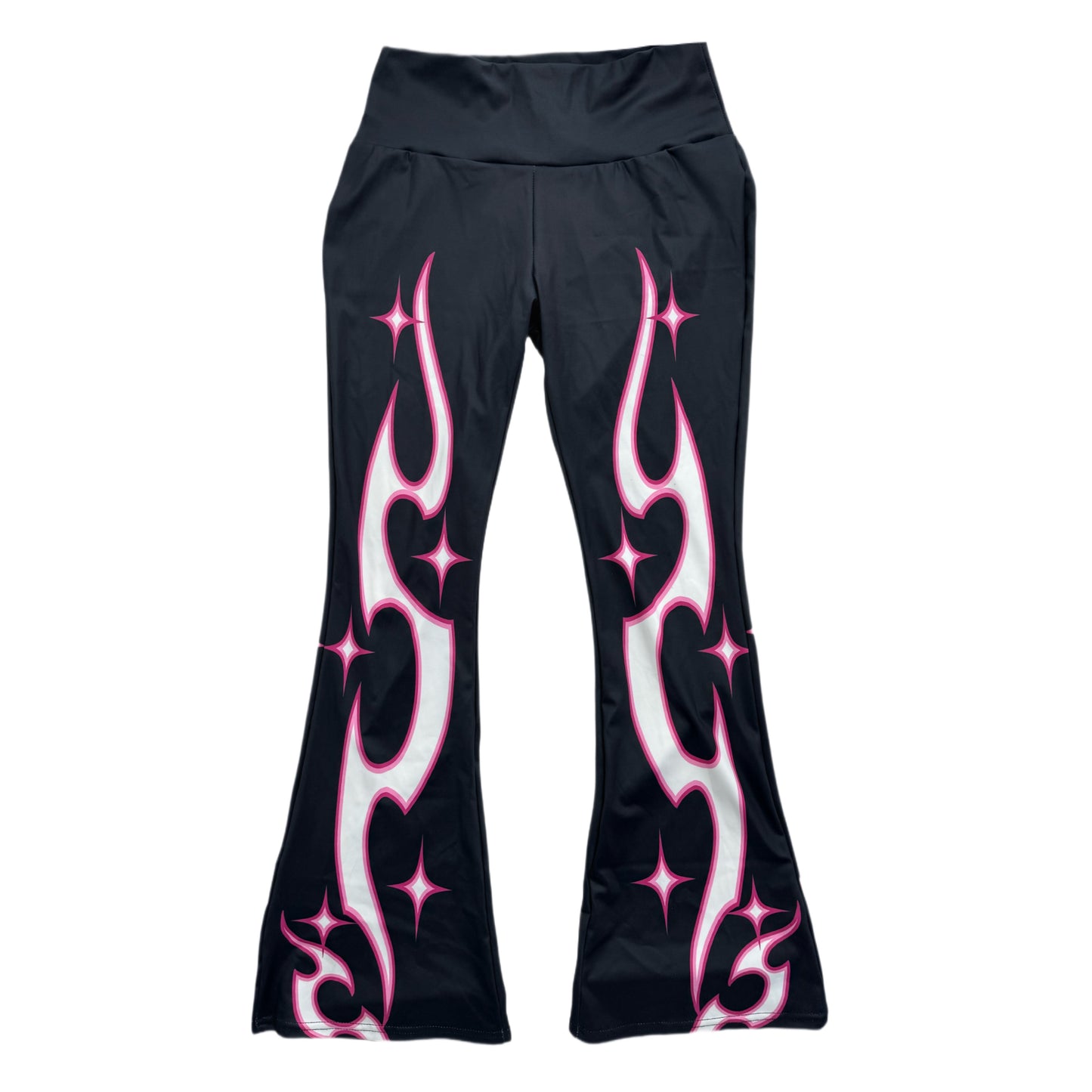 Burn Baby Black Flare Yoga Pants