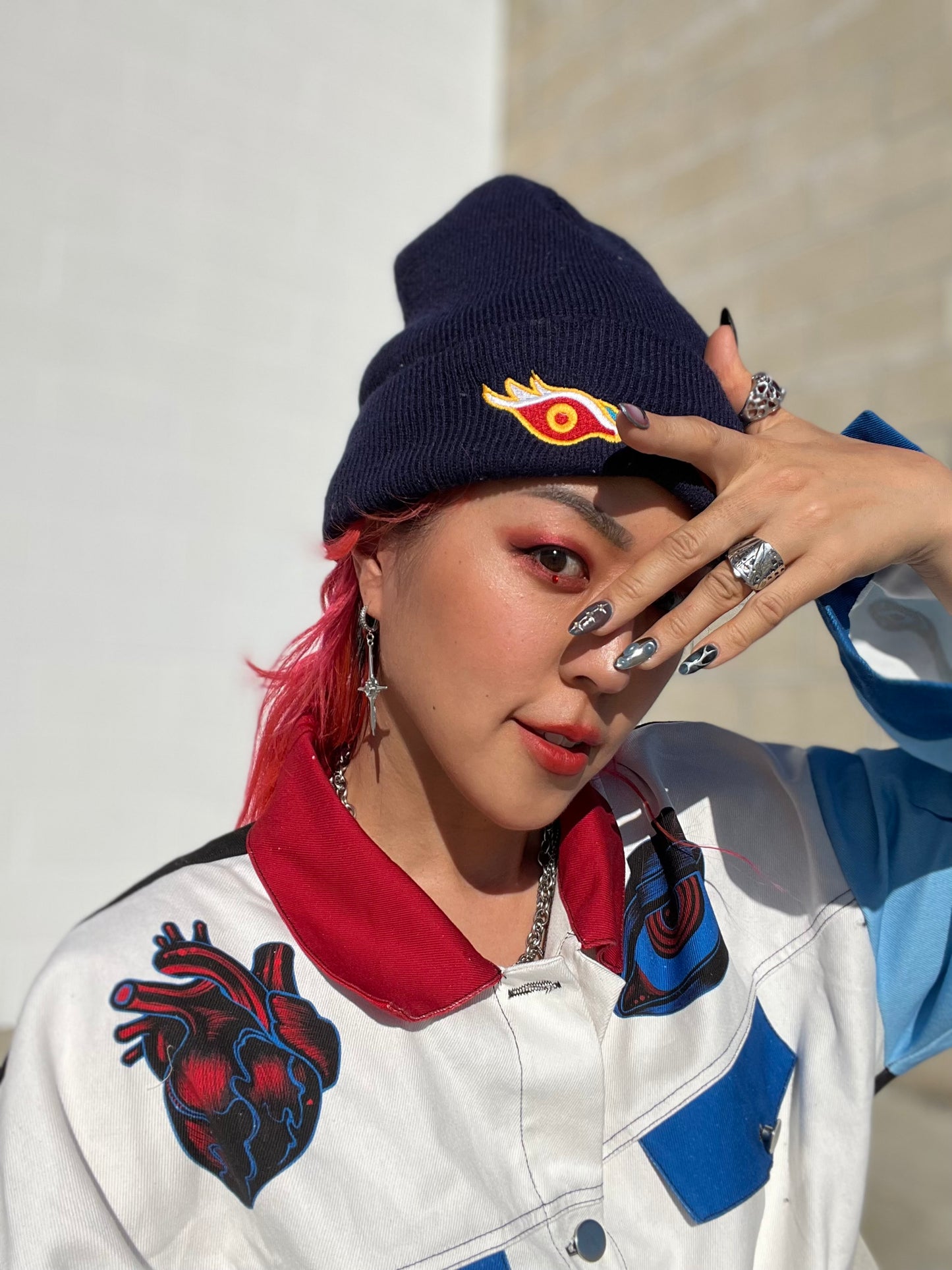 Blue Dawn Unisex Lapel Jacket
