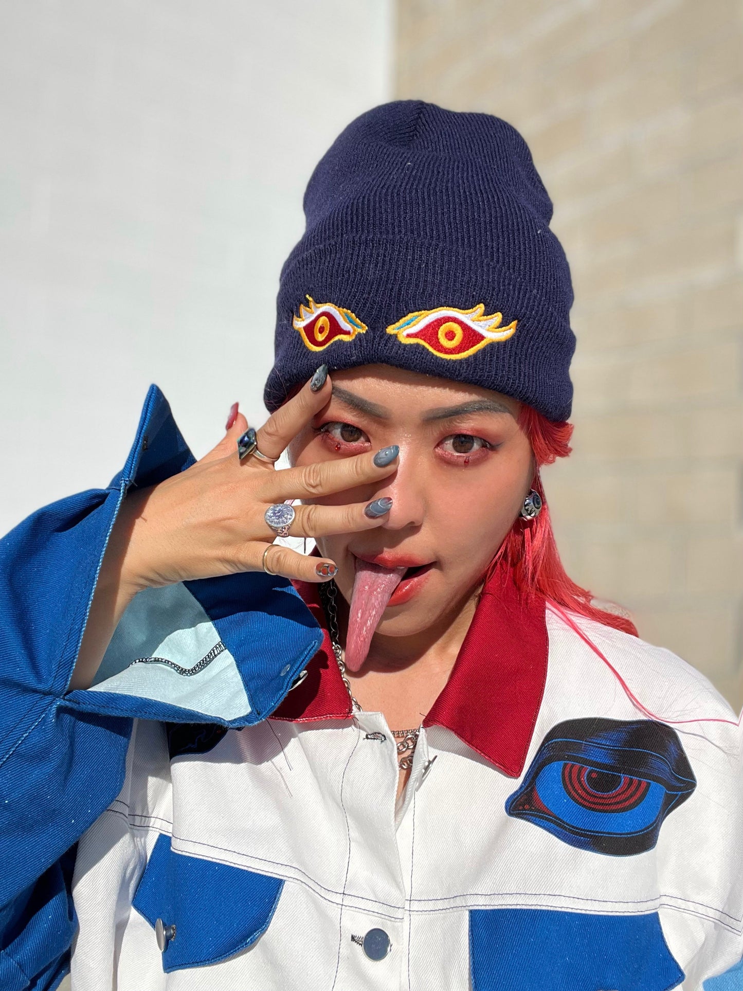 Blue Dawn Unisex Lapel Jacket