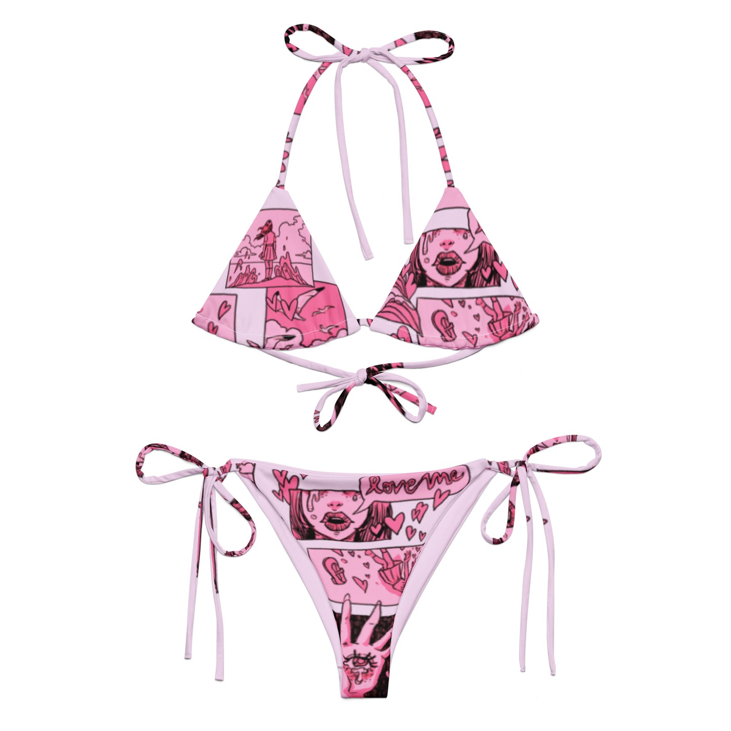 Love Me Graphic Novel String Bikini