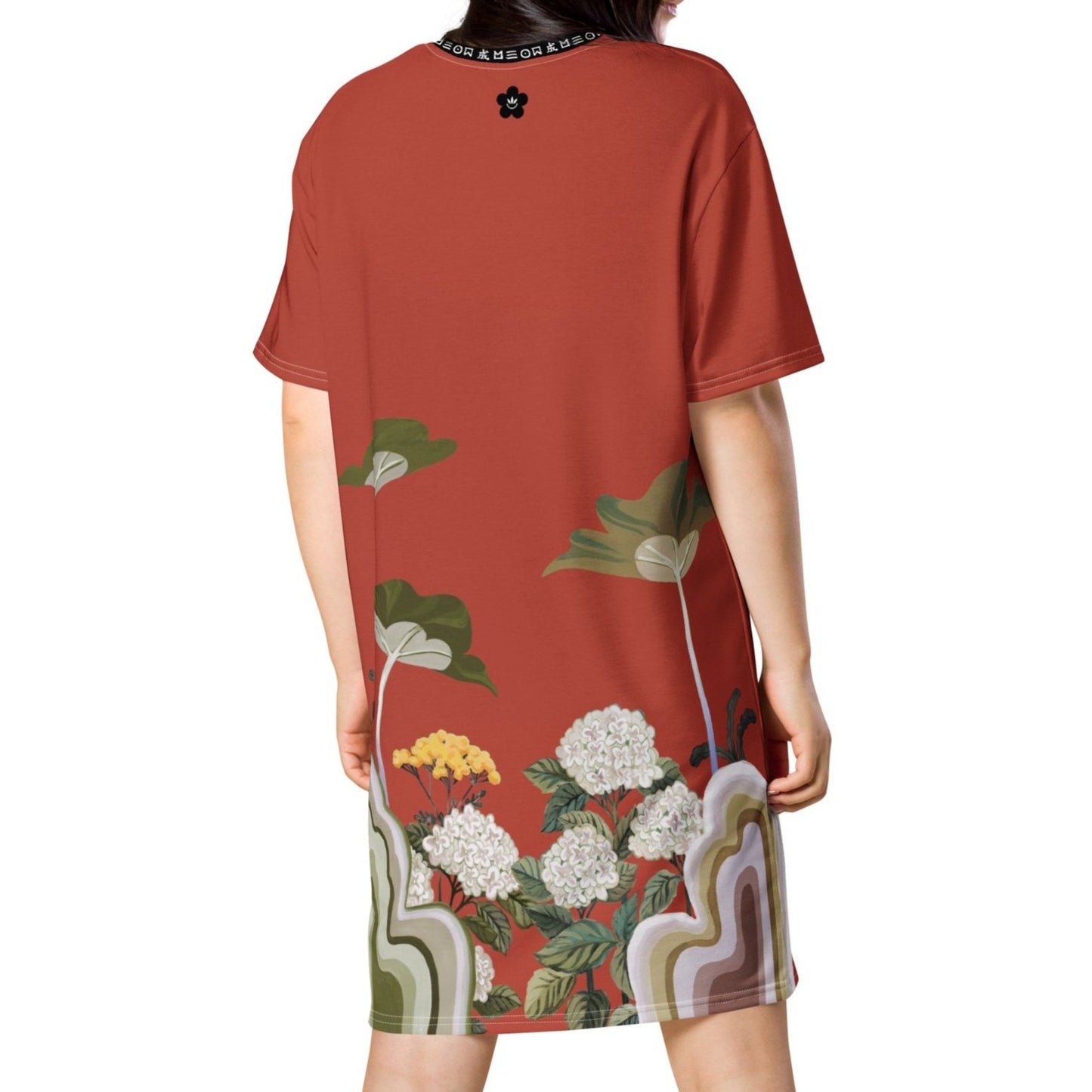 Hydrangea T-Shirt Dress