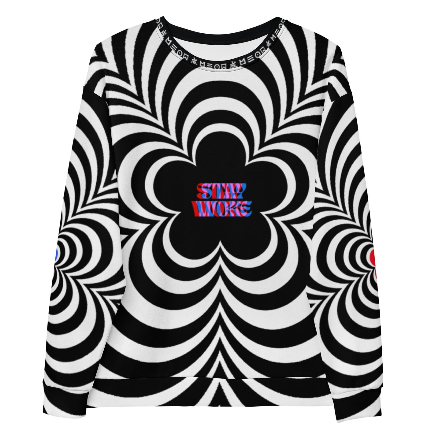 Stay Woke Floral Sweatshirt