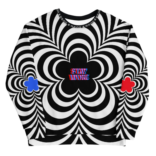 Stay Woke Floral Sweatshirt