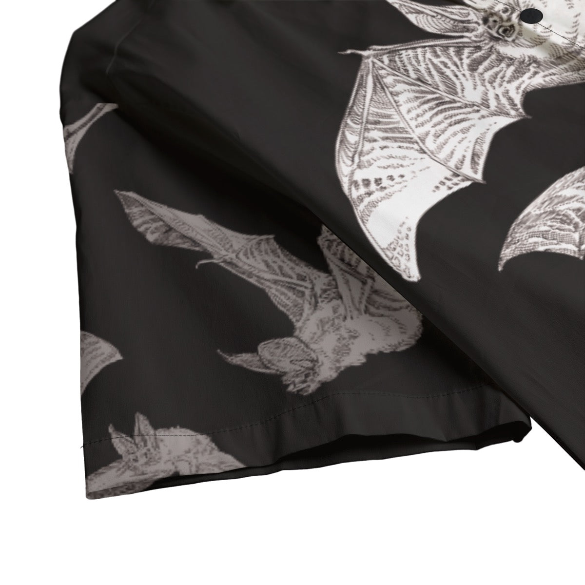 Bat Omen Hawaiian Camp Collar Shirt (Cotton)