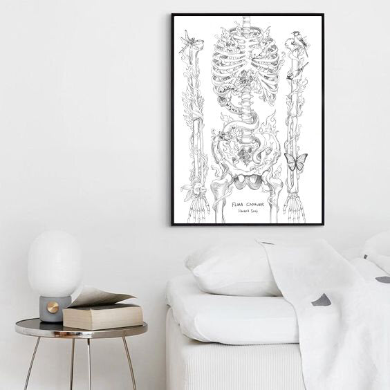 Flora Cadaver Poster Prints