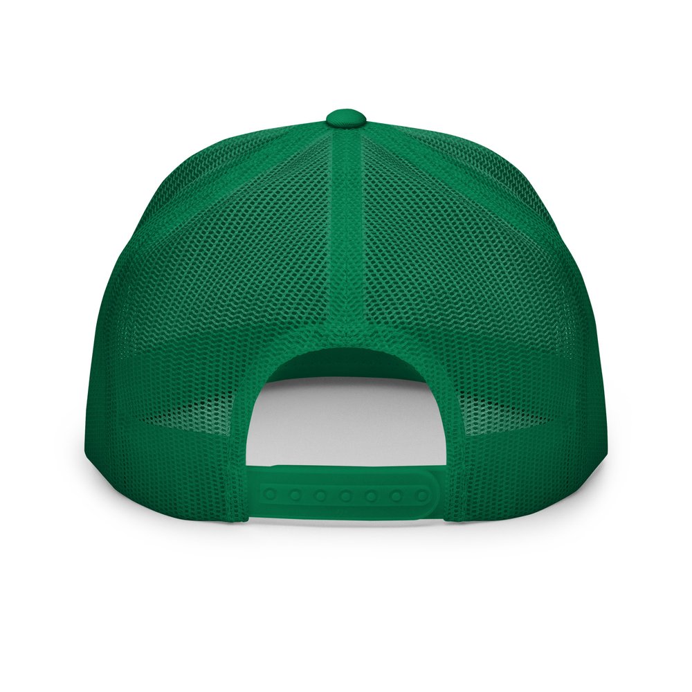 Third Eye Smile Retro Trucker Hat