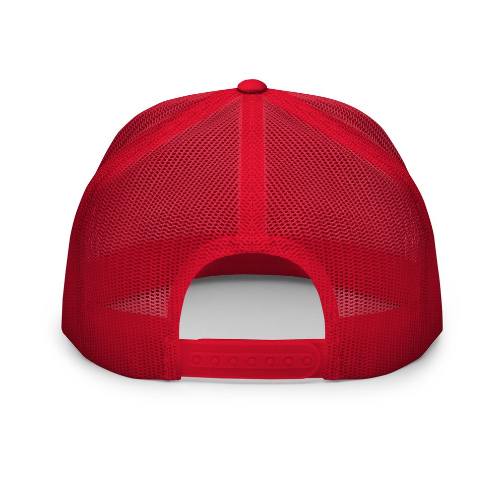Third Eye Smile Retro Trucker Hat