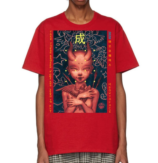 Red Devil Unisex Tee Shirt