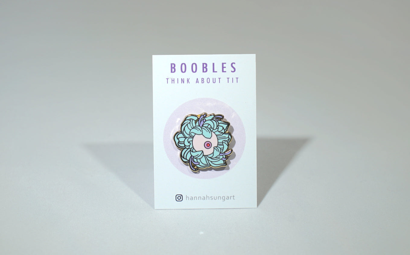 Boobles Enamel Pins