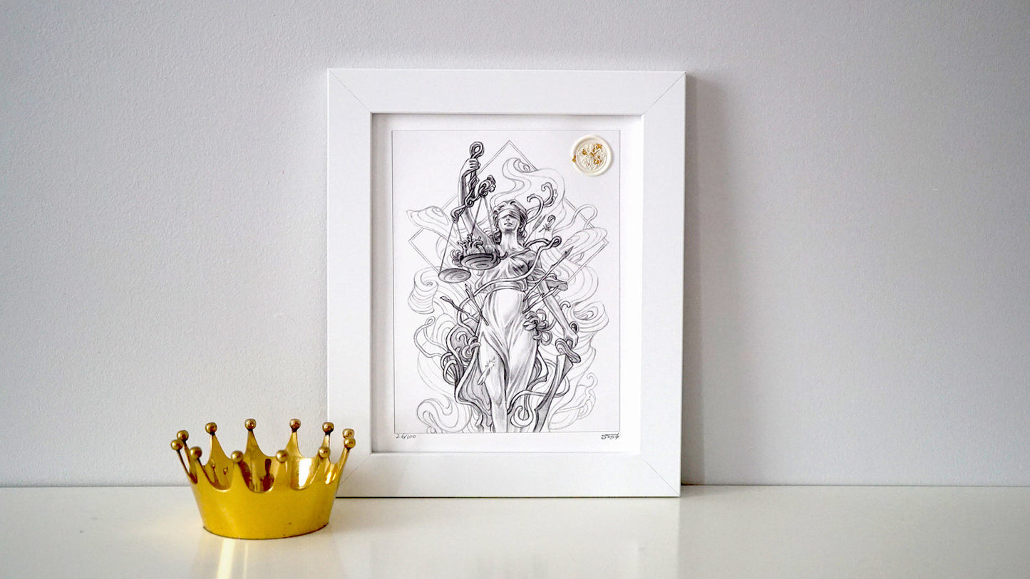 Lady Justice - Print