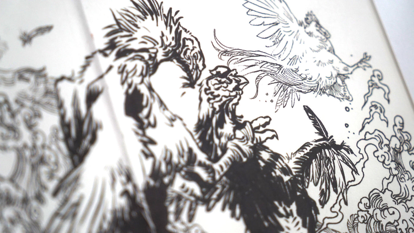 Cockfight - Print