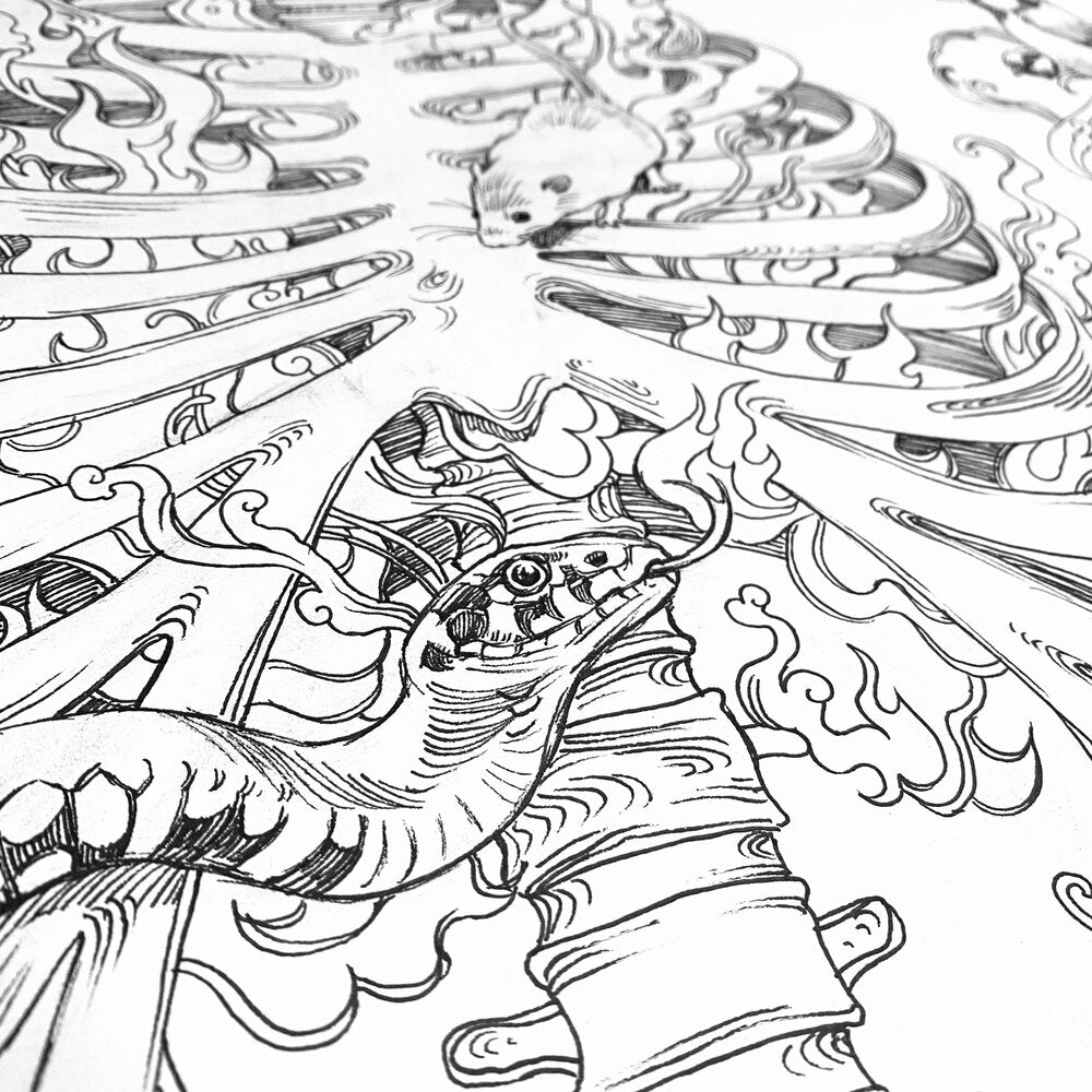 Flora Cadaver Poster Prints