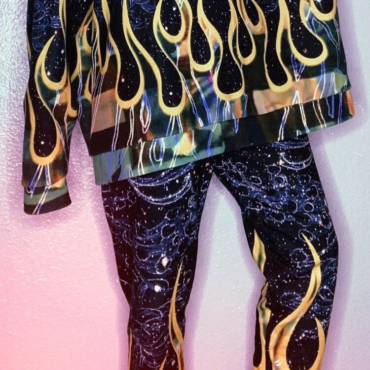 Rococo Flame Unisex Jogger Pants