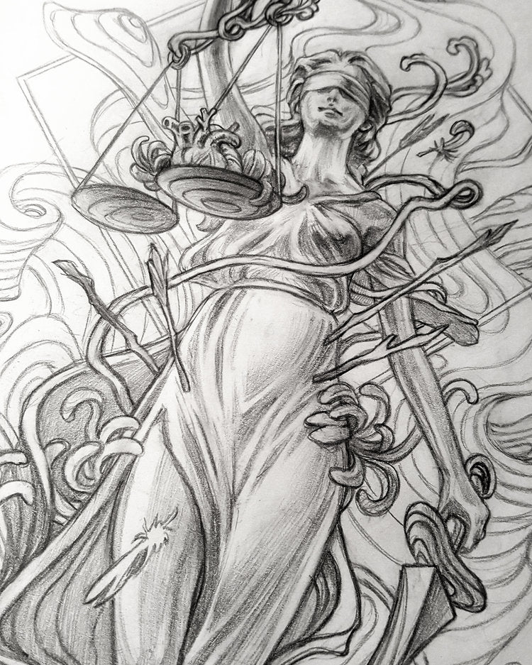 Lady Justice - Print