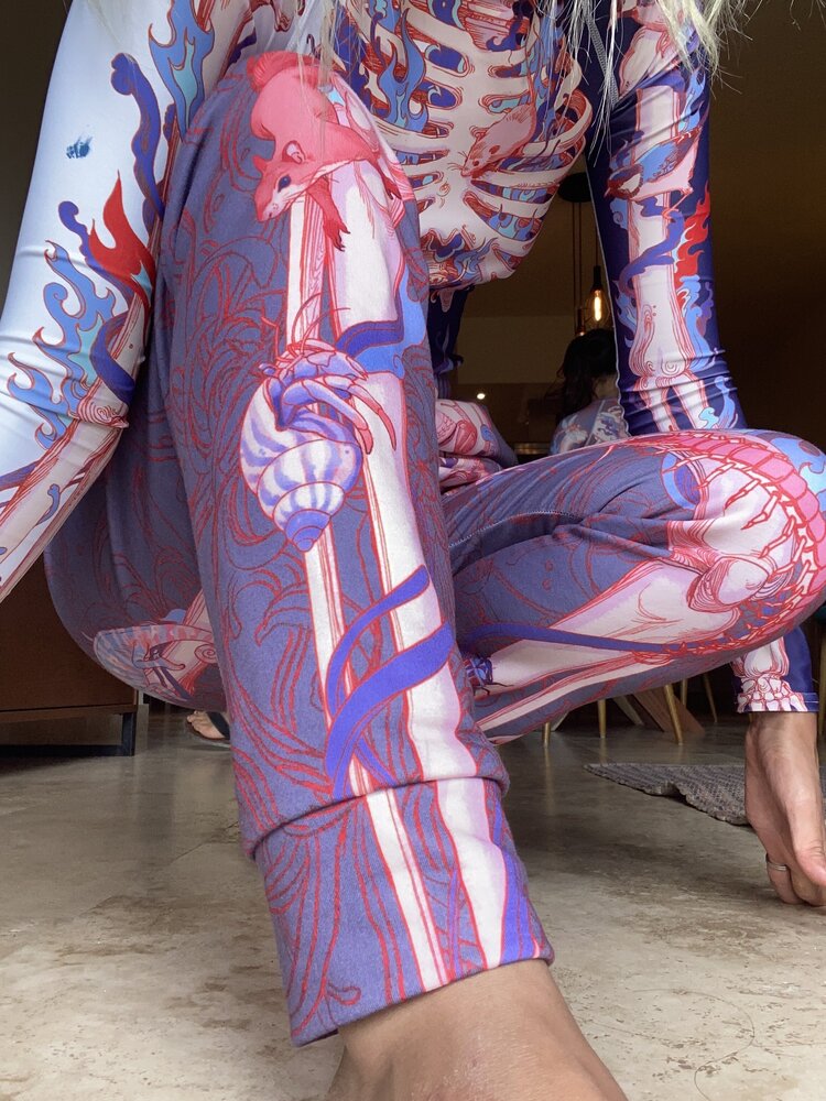 Flora Cadaver Unisex Sweat Pants Joggers