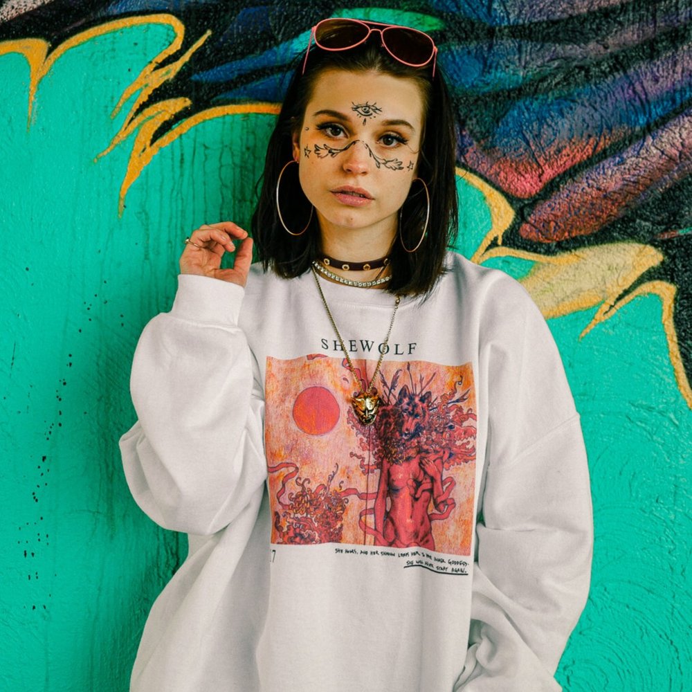 She Wolf Unisex Sweatshirt