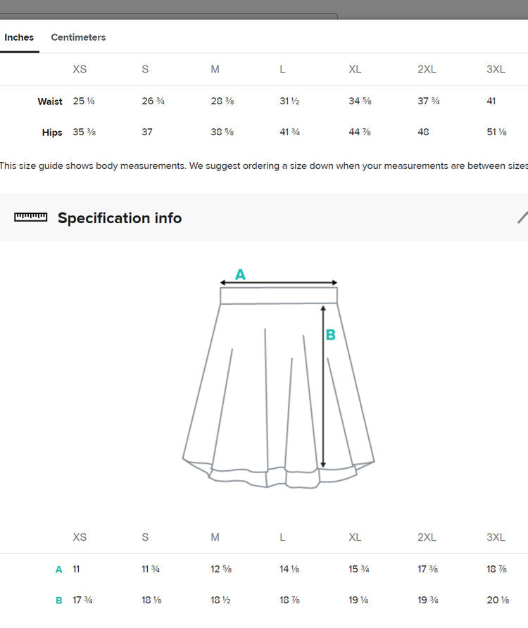 Demon Children Skater Skirt