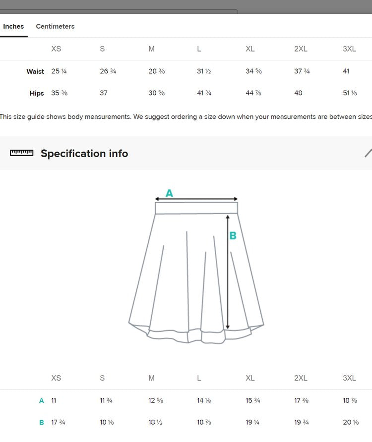 "Come True" Pink/Blue Skater Skirt