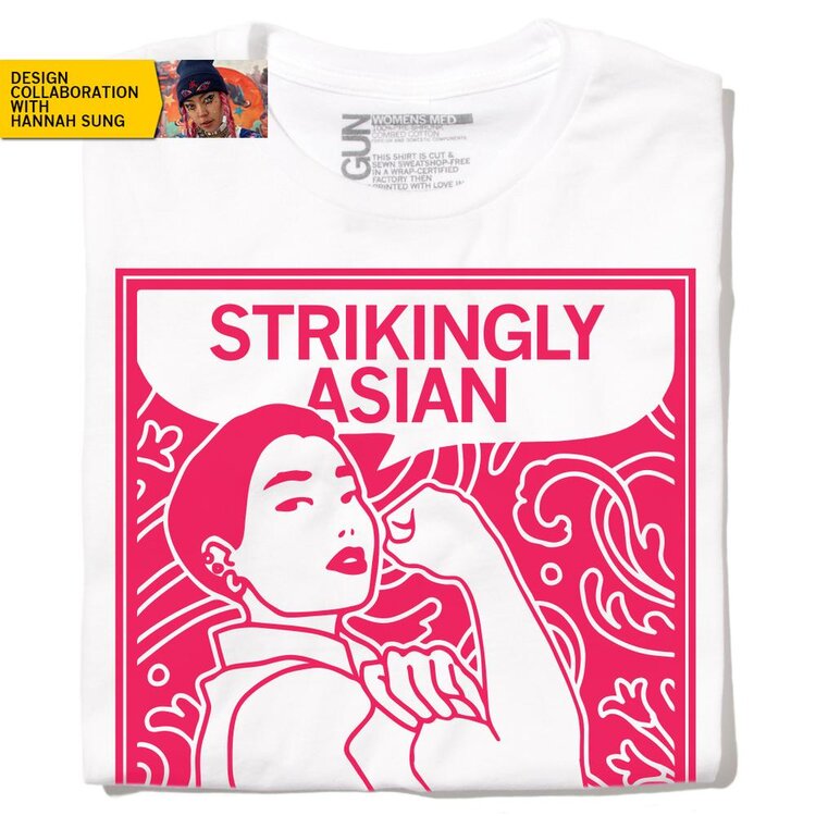 Strikingly Asian - Unisex Tee Shirt (Available at Raygunsite.com)