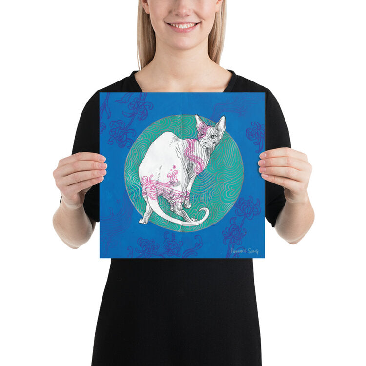Ancient Kitty - Sketchbook Print