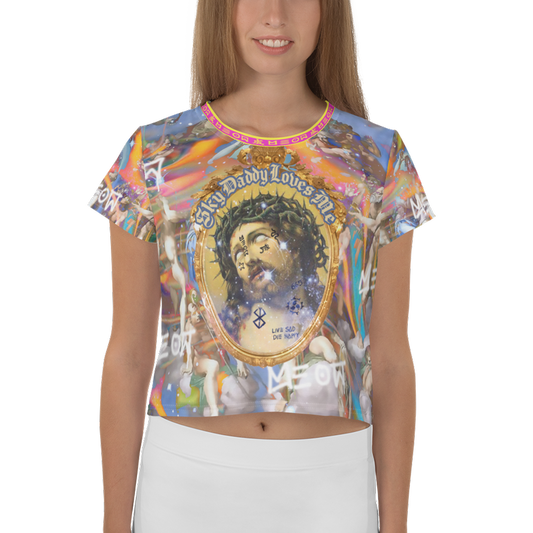 Sky Daddy Validation Cropped Top