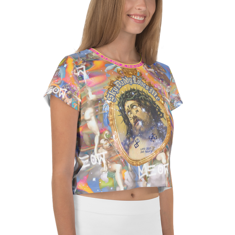 Sky Daddy Validation Cropped Top