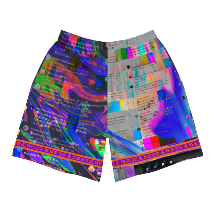 See You In Hell Unisex Long Shorts