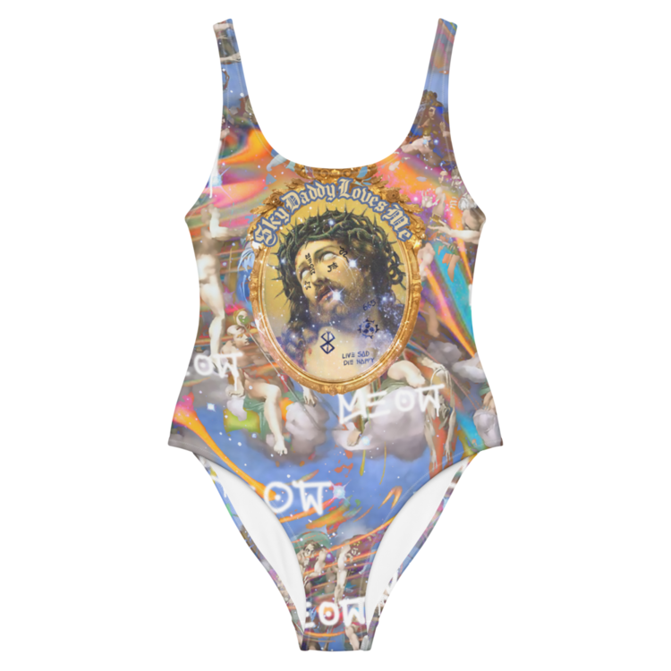 Sky Daddy Validation Onesie Swimsuit