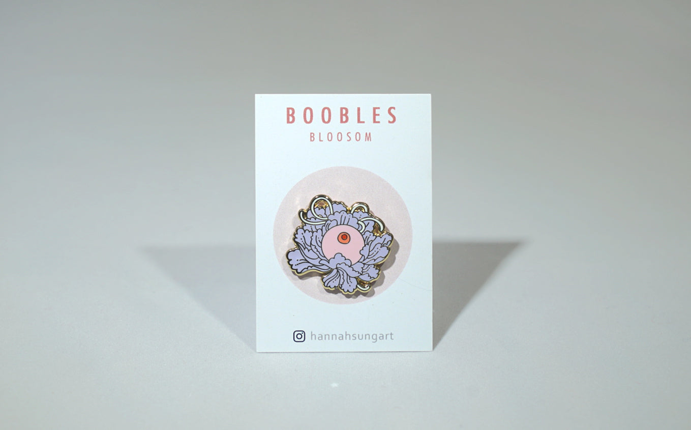 Boobles Enamel Pins