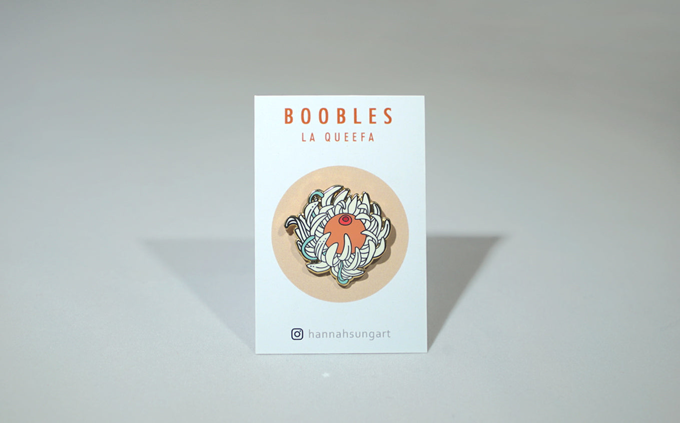 Boobles Enamel Pins