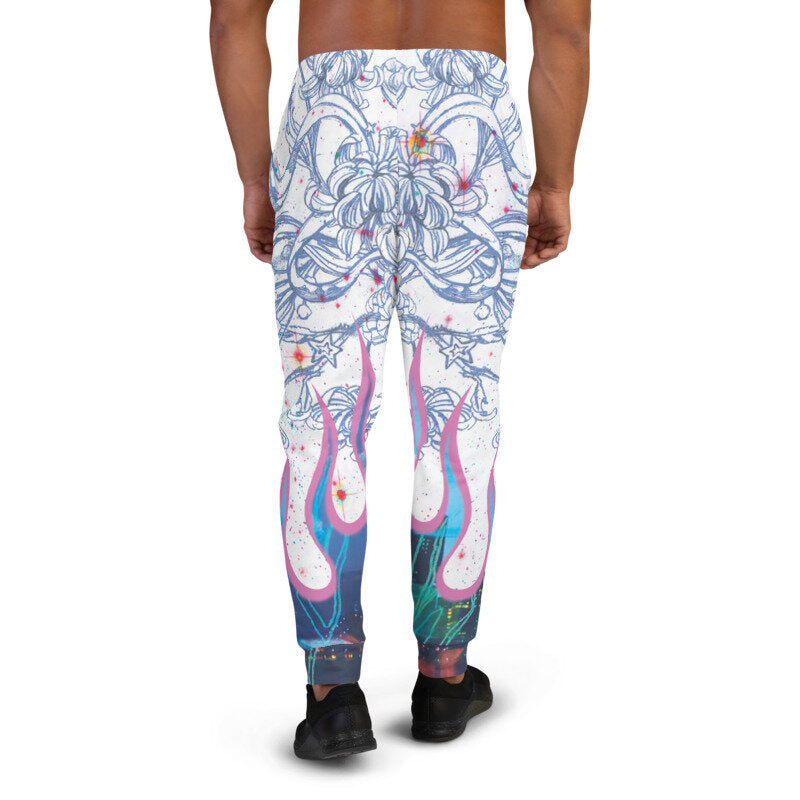 Rococo Flame Unisex Jogger Pants