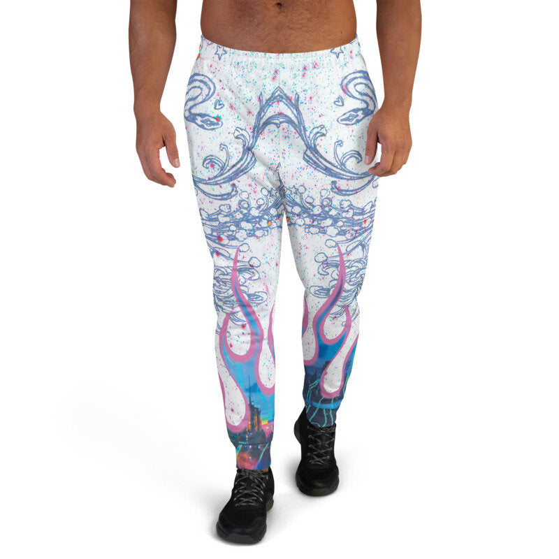 Rococo Flame Unisex Jogger Pants