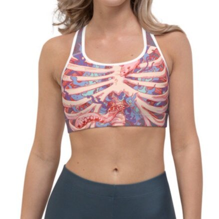 Flora Cadaver - Sports Bra