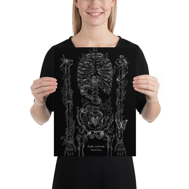 Flora Cadaver Poster Prints