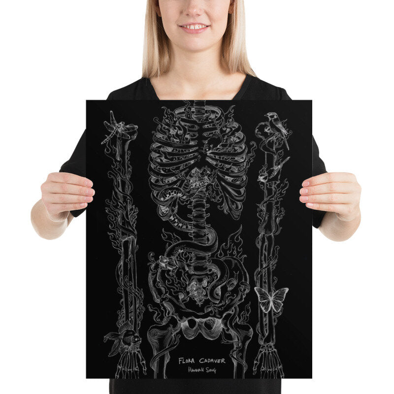 Flora Cadaver Poster Prints
