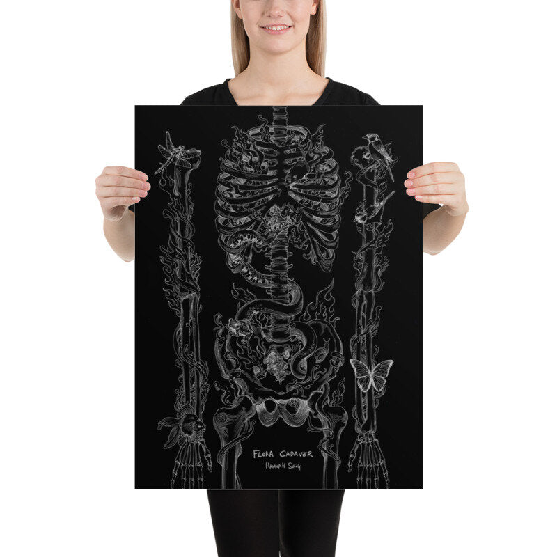 Flora Cadaver Poster Prints