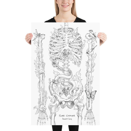 Flora Cadaver Poster Prints