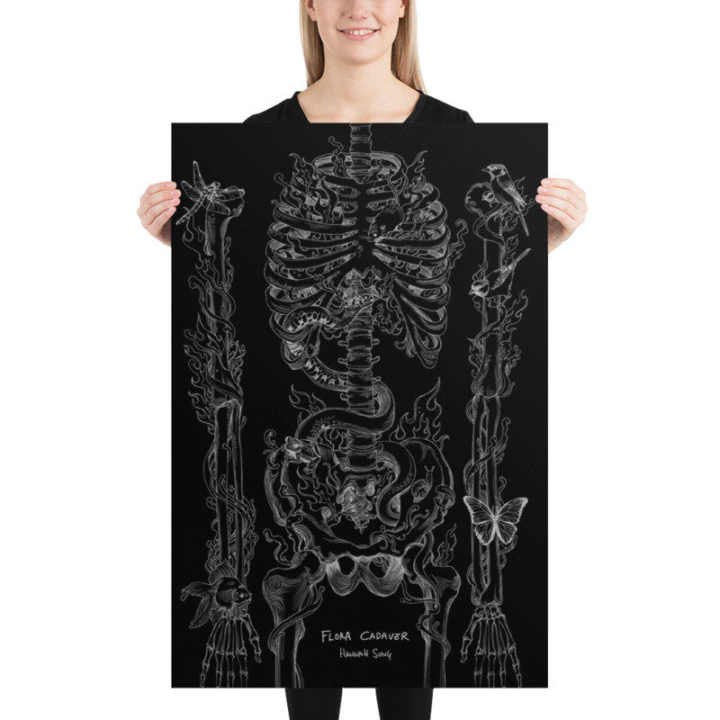 Flora Cadaver Poster Prints