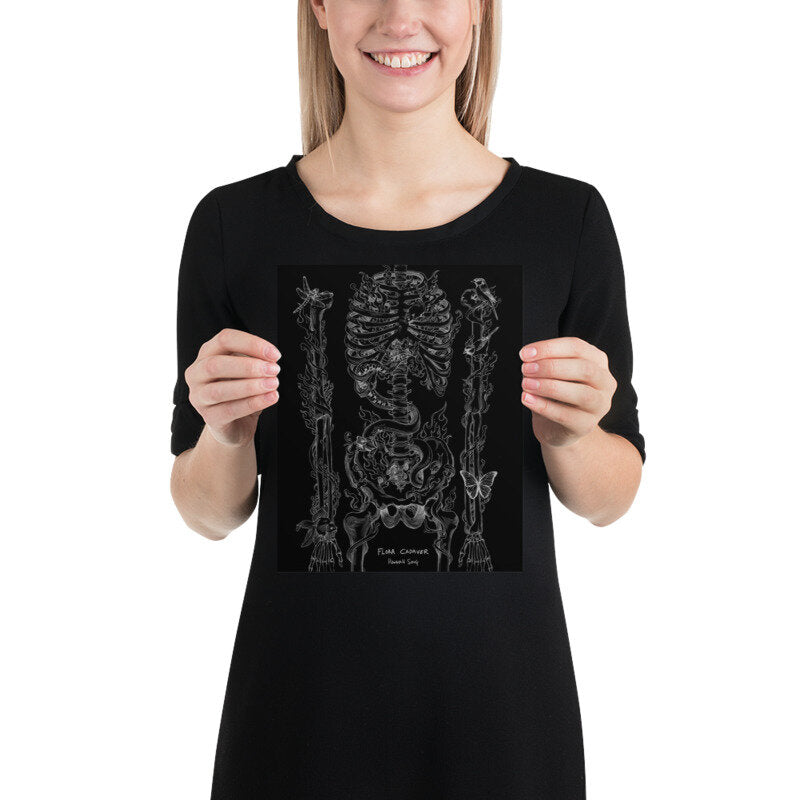 Flora Cadaver Poster Prints