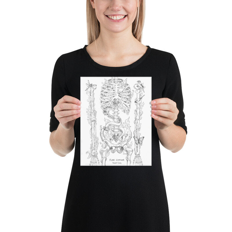 Flora Cadaver Poster Prints